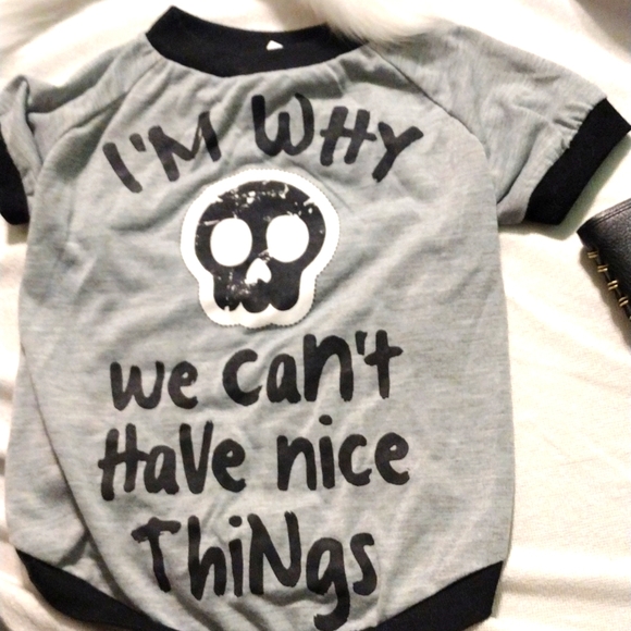 💜5/$25💜NWT Dog T-shirt size Medium - Picture 1 of 4